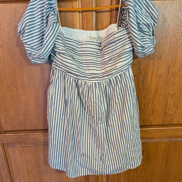 Abercrombie & Fitch Dresses & Skirts - Abercrombie & Fitch Blue and White Striped Skort Dress